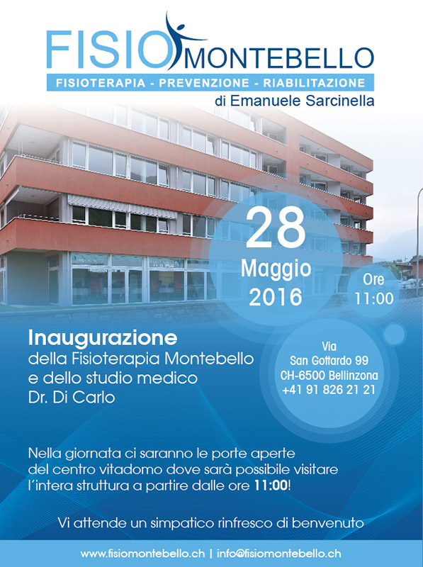 Flyer Inaugurazione Studio